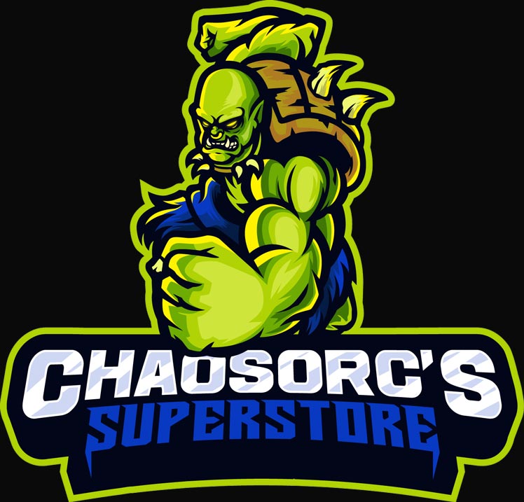 Chaos Orc`s Superstore games, miniatures, and supplies for sale