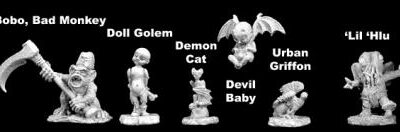 DHL: Creepy Familiars Blister Packet
