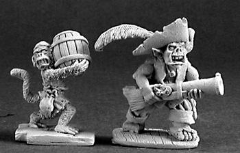 DHL: Goblin Pirate & Powder Monkey Blister Packet