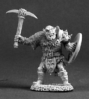 DHL: Black Orc Warrior Blister Packet