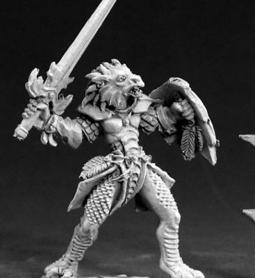 DHL: Na'Kaat, Female Half Dragon Paladin Blister Packet