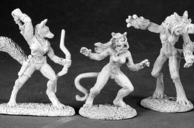 DHL: Lady Lycanthropes Blister Packet