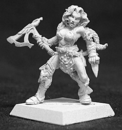 Warlords: Arnise, Female Warrior Blister Packet