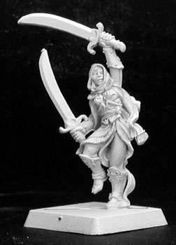 Warlords: Mi-Sher, Dervish Chief Blister Packet