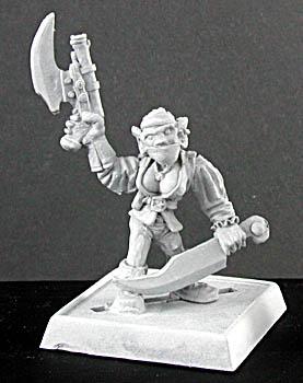 Warlords: Skralla the Black, Goblin Hero Blister Packet
