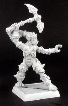 Warlords: Female Bull Orc Warlord Blister Packet