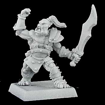 Warlords: Lesser Orc Sergeant Blister Packet