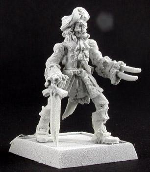 Warlords: Baron Le Bonne, Undead Pirate Blister Packet