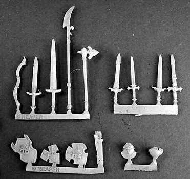 Warlords: Crusader Weapons (15) Blister Packet