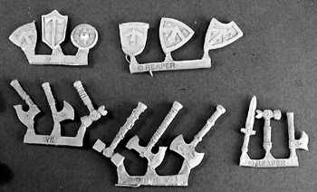 Warlords: Dwarf Weapons & Accessories Blister Packet
