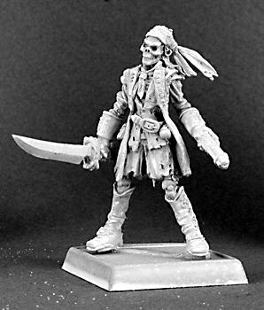 Warlords: Blackknife Tom, Undead Pirate Blister Packet