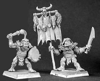 Warlords: Reven Standard and Musician Blister Packet