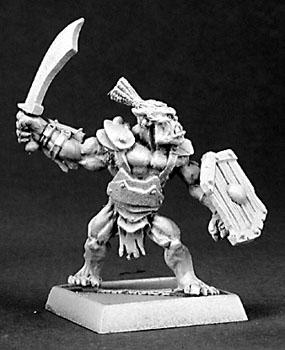Warlords: Kuhleet, Reven Lesser Orc Warrior Blister Packet