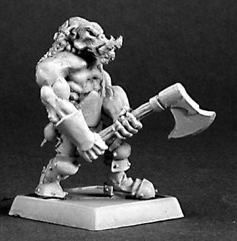 Warlords: Reven Bull Orc Berserker Blister Packet