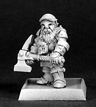 Warlords: Dwarf Miner Blister Packet