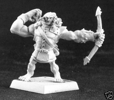 Warlords: Bull Orc Archer Blister Packet