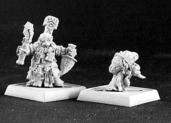 Warlords: Bloodstone Gnome Priest & Familiar Blister Packet