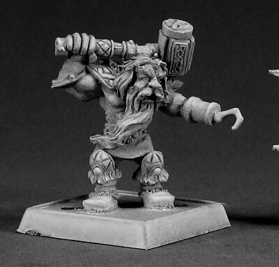 Warlords: hagard the Mamed, Dwarf Hero Blister Packet