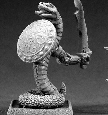 Warlords: Nagendra Warrior, Reptus Adept Blister Packet
