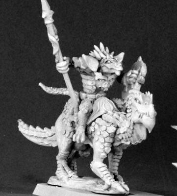 Warlords: Varaug, Black Orc Warlord Blister Packet