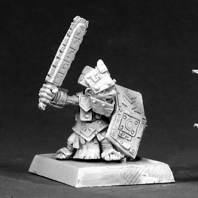 Warlords: Kordtok, Bloodstone Gnome Captain Blister Packet