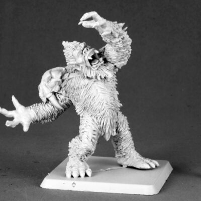 Warlords: Yeti Chieftain Blister Packet