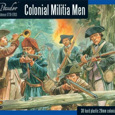 Black Powder: AWI Colonial Militia Men