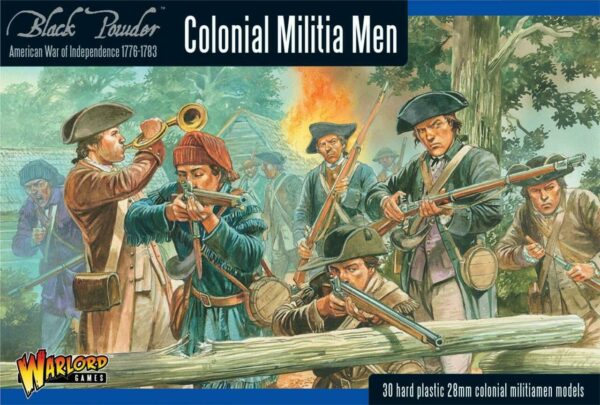 Black Powder: AWI Colonial Militia Men