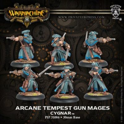 Cygnar: Arcane Tempest Gun Mages Boxed Set
