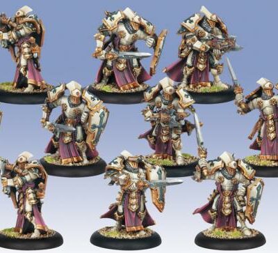 Protectorate of Menoth: Exemplar Errants Unit (plastic)