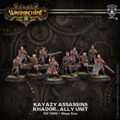 Khador: Allies Kayazy Assassins Unit (10)