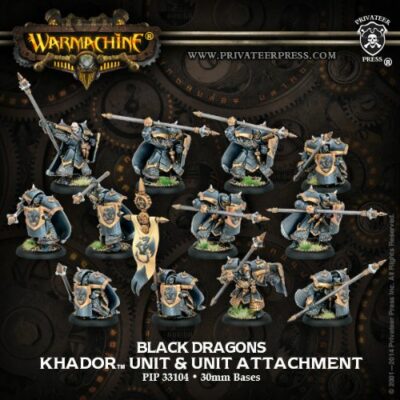 Khador: Black Dragons Unit Boxed Set