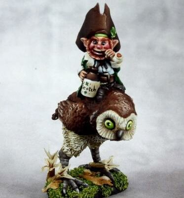 DHL: Leprechaun and Owl Blister Packet