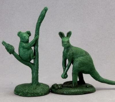 DHL: Aardvark, Kangaroo, Koala Blister Packet