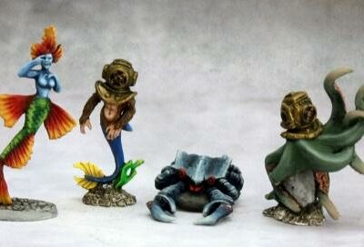 DHL: Aquatic Familiars 2 (4) Blister Packet