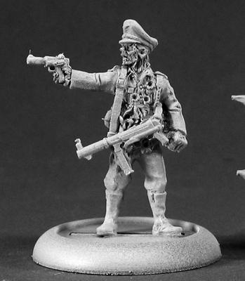 RotD: Kroid Zombie Officer with Pistol Blister Packet