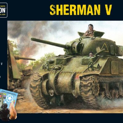 Bolt Action: British Sherman V Plastic Tank