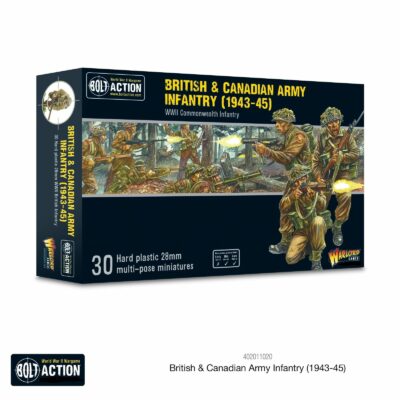 Bolt Action: British & Canadian Army infantry (1943-45)
