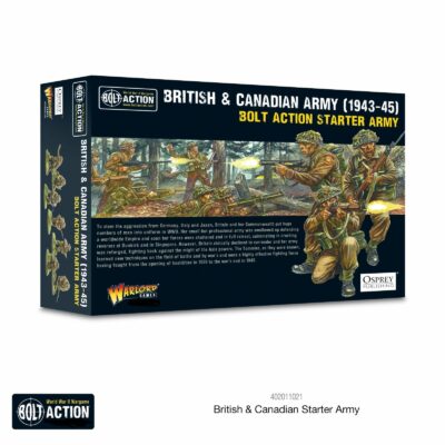Bolt Action: British & Canadian Army (1943-45) starter army