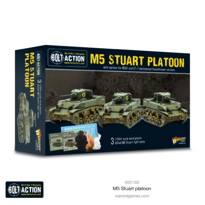 Bolt Action: M5 Stuart platoon