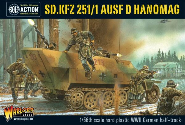 Bolt Action: German Sd.Kfz 251/1 ausf D Halftrack Plastic Box Se