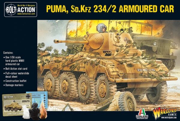 Bolt Action: German Puma Sd.Kfz 234/2 Armoured Car