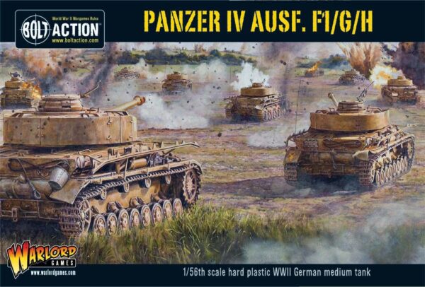 Bolt Action: German Panzer IV Ausf. F1/G/H Medium Tank (Plastic)