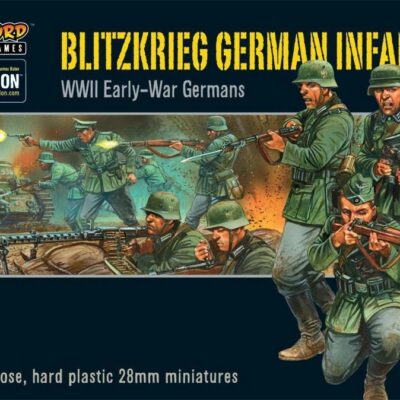 Bolt Action: German Blitzkrieg German Infantry Plastic Boxed Set