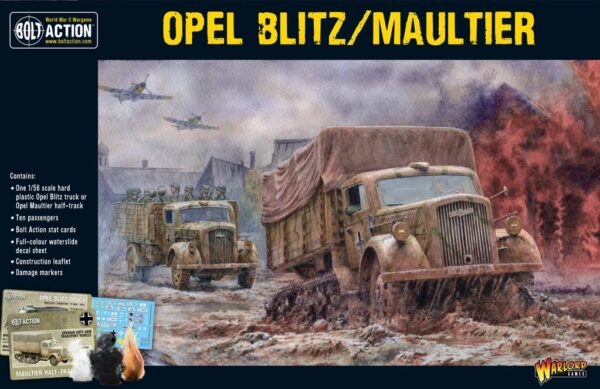 Bolt Action: German Opel Blitz/Maultier