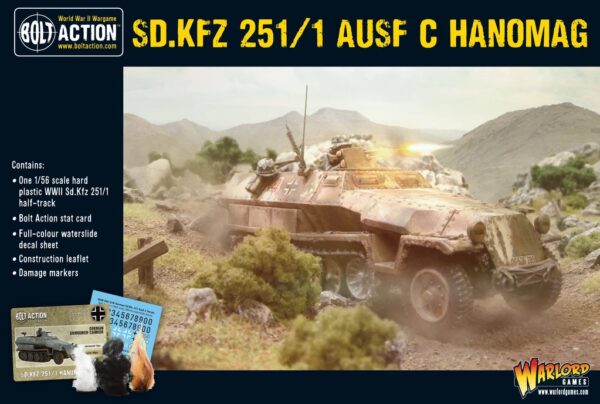 Bolt Action: German Sd.Kfz 251 C Hanomag