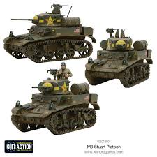 Bolt Action: M3 Stuart Troop