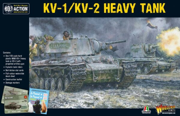 Bolt Action: Soviet KV1/2 Plastic Box Set