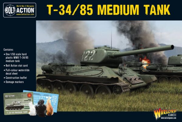 Bolt Action: Soviet T34/85 Medium Tank