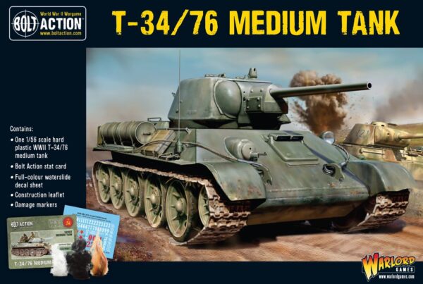 Bolt Action: Soviet T34/76 Medium Tank